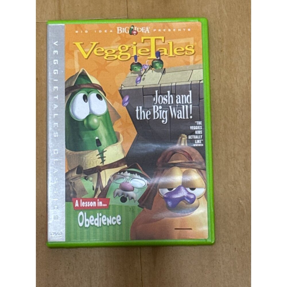 Veggie Tales Josh and the Big Wall A Lesson in Obedience DVD